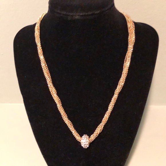 - Gold Strand Necklace - Picture 2 of 6